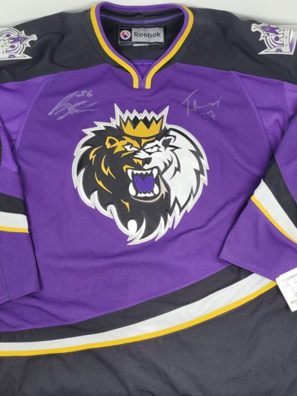 Reebok Manchester Monarchs AHL Hockey Jersey - Adult 58